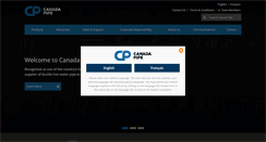 Desktop Screenshot of canadapipe.com